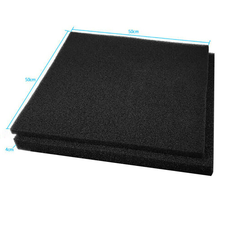 4cm 50x50cm Fish Tank Aquarium Filter Sponge Foam Pad Pond Filtration Cotton