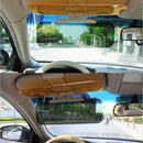 1Pc Clip-on Car Day Night Anti-Glare Safty Driving HD Mirror Glass Sun Vis AIX