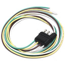 Trailer Light Wiring Harness Extension 4-Pin Plug 18 AWG Flat Wire Connector&k