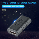 2pcs Mini USB 3.1 Type C Female to Female Coupler Extension Connector Adapter