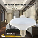 Human Body Induction Bulb LED Saucer Light E27 12W 85-265V Garden Room Lamp