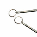 Titanium Alloy Outdoor Hanging Buckle Hook Keychain EDC Quickdraw Key Ring-, Hot