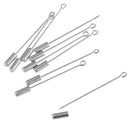 20pcs Collar Lapel Stick Brooch Pin Needle Suit Hat Scarf DIY Crafts Jewellery