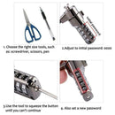 Laptop Notebook Combination Lock Security Cable 4 Digit Password Kits E5C1