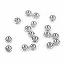 230pc M2 Stainless Steel 304 Hex Socket Button Head Screws Bolts Nuts Assortment