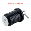 Stainless Steel & Rubber Kayak Boat Hull/Livewell/Baitwell Twist Drain Plug