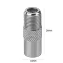 2pcs Zinc Alloy F Female to F Male Connector 9.5TV Antenna Coaxial Adapter A