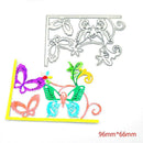 Metal Cutting Dies Stencils for DIY Scrapbooking Photo Album Butterfly Lace A