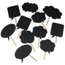 Black cards+chalk Photo Booth Props Love DIY Photography Wedding Decor PartyBX