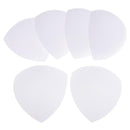 6 Pairs Reusable Triangle Bra Insert Breathable Pads Swimsuit Replacements