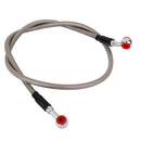90cm Long Gray Metal Motorcycle Motorbike Brake Line Cable 10mm