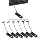 6Pcs Surfing Fins Clip Tracking Lock Fin Buckle Water Sports Accessaries