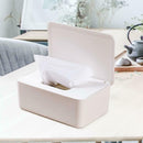 Plastic Wet Wipes Dispenser Dustproof Tissue Storage Box Holder with Lid
