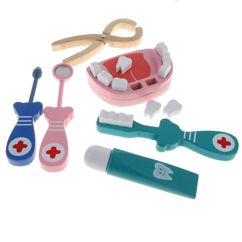 Kid Educational Dentist  Pretend Game - Doctor Nurse Kits Play Toys