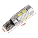 1x 501 194 6000K W5W 5630 T10 LED 10-SMD Car Canbus Light O7L4 Error Wedge I9P0