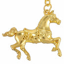DIY Fashion Horse Key Chain Car Keychain Ring Keyfob Zinc Alloy Keyring