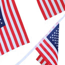 10m   Stars Stripes Party Banner 30 Flags Bunting Garland Outdoor