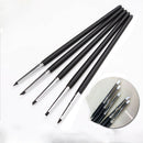 5Pcs Polymer Clay Tools Carving Craft Brush Pottery Tools Clay Sculpture Nail