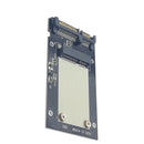 Metal mSATA SSD to 2.5" SATA Enclosure Converter Adapter Card SSD Case Tool New