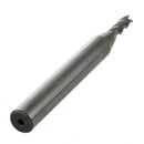 Gray 3 x 6mm Straight Shank 4 Flutes End Mill Milling Cutter