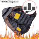Winter Waterproof Electric Heating Pad Outdoor USB Powered Vest Jacket 3 In 1