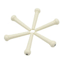 Solid Wood Acoustic Guitars Bridge Caul Clamp Cork Gasket Bridge Pins Set
