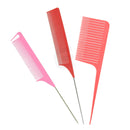3pcs Professional Weaving Highlighting Foiling Hair Comb Salon Styling