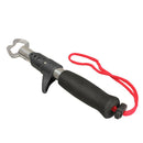 Black Fish Grip Lip Trigger Lock Fishing Tackle Gripper Grabber Scale Tool A