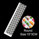 2pcs 5D Diamond Painting Tool Ruler Dot Drill for Full Drill & Partial Drill