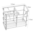 Stainless Steel Toothbrush Holder Toothpaste Razor Stand Bathroom Organizer