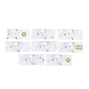 20pcs 3V Lens Lamp Beads with Optical Lens Fliter for LED TV Backlight Beads Nw