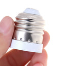 2Pcs E27 to E17 Adapter Lamp Holder Base Socket for E17 LED Light Bulb ~