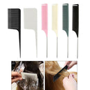 6Pcs Pro ABS Plastic Weaving Highlighting Foiling Hair Comb Styling Salon