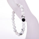 Couples His & Hers Distance Bracelet Lava Bead Matching YinYang rs Gift 3C