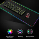 Gaming Mouse Pad Rgb Oversized Glowing Led Extended Illuminated Keyboard Th