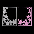 1pc star frame Metal Carbon Steel Die Cut Scrapbooking Album Photo diy Decor FU