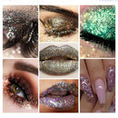 QiBest Shimmer Glitter powder Eye Shadow Face Eyes Lips Nails and Glue Wate A8Y4