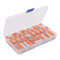 75pcs Compact Wiring Connector 2/3/5 Pin Insulated Cold Pressing Terminals Kit