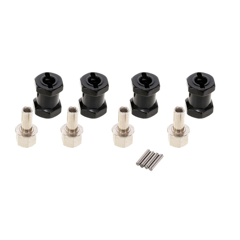 Wheel Hub 17mm Extended Adapter Coupler for 1/10 Axial SCX10 HPI Upgrade Parts