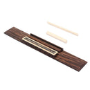 Rosewood Guitar Bridge with Nut Saddle for Acoustic Classical Guitar Parts