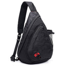 Men Waterproof Black Camouflage Small Chest Bag Boy Rucksack Male One Shoul L6T7