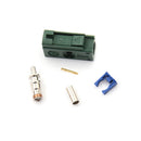 Connector fakra e 6002 green smb female jack crimp rg174 rg316 lmr100 cable  M&O