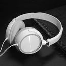Wired Headset Stereo Heavy Bass Gaming Calling Earphones Over Ear White
