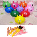 10Pcs Cute Rabbit Ears Latex Balloons Party Baby Birthday Supplies Decor   â„–[