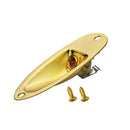 1pcs Boat Output Input Jack Plate Sockets for Fender Strat Guitar Replaceme T8H6