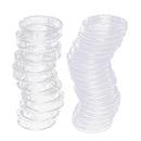 40Pcs/Pack Coins Capsules Round Case Boxes Good Protection for Coins 50/60mm