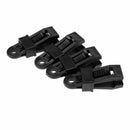 12 Pieces/ Set Heavy Duty Tarp Clips Tent Awning Clamp Car Boat Cover Tie D