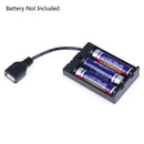 3*AA Battery box with usb port for Building block led light kit with Swi`US