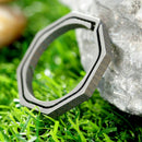 Titanium Alloy Carabiner Hanging Buckle Key Ring Quickdraw New NEW Keychain P1W3