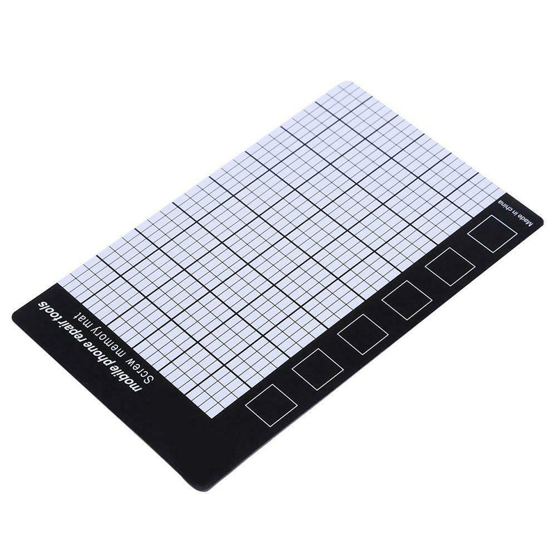 145x90mm Magnetic Screw Mat Memory Chart Work Pad Mobile Phone Repair Tools